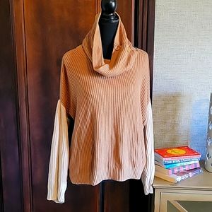 The Limited color block sweater